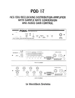 Ward-Beck Systems POD 17 Manual preview