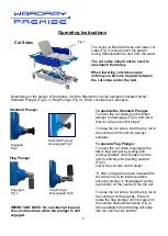 Preview for 8 page of WARDRAY PREMISE MR5501P Operator'S Manual