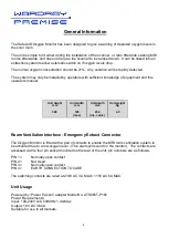 Preview for 4 page of WARDRAY PREMISE SafeAir Room Oxygen Monitor Operator'S Manual