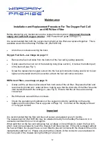 Preview for 12 page of WARDRAY PREMISE SafeAir Room Oxygen Monitor Operator'S Manual