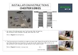 Предварительный просмотр 1 страницы Wardrobes Online Chester Series Installation Instructions