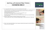 Preview for 10 page of Wardrobes Online Maxi Wall Hung Series Installation Instructions Manual