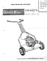 Wards Garden Mark ZYJ-199B Owner'S Manual preview