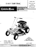 Wards Garden Mark ZYJ-78A Owner'S Manual preview