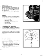 Preview for 7 page of Wards Garden Mark ZYJ-79A Owner'S Manual And Parts List