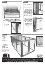 Preview for 2 page of Ware Manufacturing HD Chick-N-Rabbit Pen Assembly Instructions