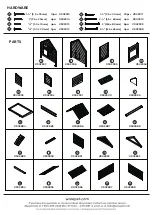 Предварительный просмотр 2 страницы Ware Pet Products 15059 Assembly Instructions