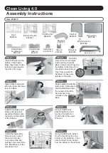 Ware Pet Products Clean Living 4.0 Assembly Instructions preview