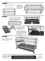 Preview for 2 page of Ware Pet Products living room Series Assembly Instructions