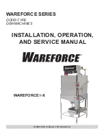 Wareforce I-X Installation, Operation And Service Manual предпросмотр