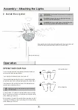 Preview for 9 page of Warehouse of Tiffany CFL-8111 Use And Care Manual