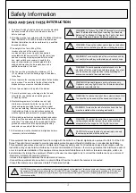 Предварительный просмотр 3 страницы Warehouse AL02P01 Use And Care Manual