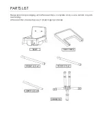 Preview for 3 page of Warehouse Babywise Contento High Chair Instruction Manual