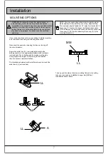 Предварительный просмотр 7 страницы Warehouse DL03P02 Use And Care Manual