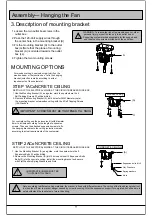 Предварительный просмотр 9 страницы Warehouse DL03P02 Use And Care Manual