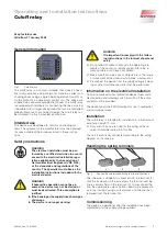 WAREMA 1002 417 Operating And Installation Instructions preview