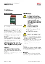 WAREMA 1002 922 Installation Instructions preview