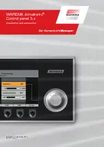 WAREMA climatronic Control panel 3 Series Installation And Connection preview