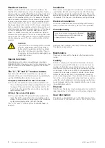 Preview for 4 page of WAREMA EWFS Piccolo FZL Operating And Installation Instructions