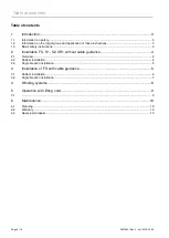 Preview for 2 page of WAREMA FS Instructions For Installation, Use And Maintenance Manual