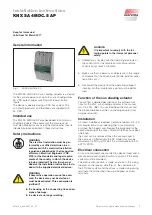 WAREMA KNX SA 4MDC.8 AP Installation Instructions preview