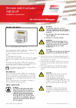 Preview for 1 page of WAREMA Omnexo 1M230 UP Installation Instructions