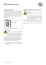 Preview for 9 page of WAREMA VDA 13 Operating Instructions Manual