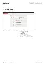 Preview for 20 page of WAREMA WMS WebControl Manual