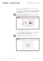 Preview for 22 page of WAREMA WMS WebControl Manual