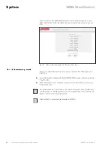 Preview for 34 page of WAREMA WMS WebControl Manual