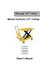 warequip WSP150A Owner'S Manual preview