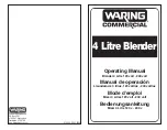 Preview for 1 page of Waring 24CB9EC Operating Manual
