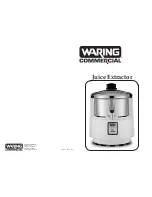 Waring 5001C User Manual preview