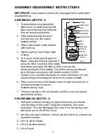 Preview for 3 page of Waring 6001C IB Instructions Manual