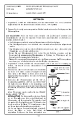 Предварительный просмотр 14 страницы Waring 800ES Operating Manual