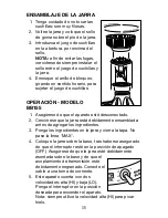 Предварительный просмотр 15 страницы Waring BB155 SERIES Instruction Manual