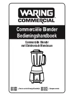 Preview for 11 page of Waring BB185PE User Manual