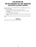 Preview for 15 page of Waring BB185PE User Manual