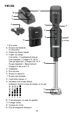 Preview for 23 page of Waring BOLT WSB38X Instruction Book