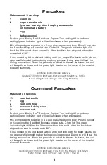 Preview for 11 page of Waring Breakfast Express WMR300 Series Manual