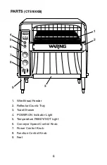 Preview for 7 page of Waring CTS1000 Manual