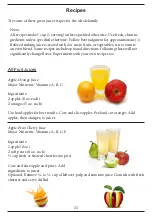 Preview for 11 page of Waring Health Juicer Quick Setup And Instructional Booklet