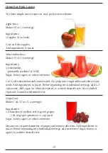 Preview for 15 page of Waring Health Juicer Quick Setup And Instructional Booklet