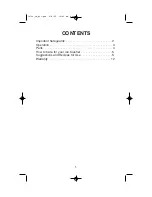 Предварительный просмотр 2 страницы Waring IC70C Instructions Manual