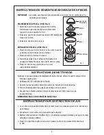 Предварительный просмотр 10 страницы Waring JC4000 Operating Manual