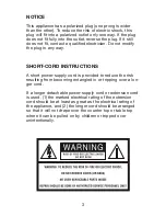 Preview for 4 page of Waring KS80 Instruction Book