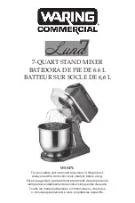 Waring Lund7 WSM7L Manual preview