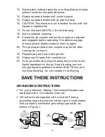 Preview for 3 page of Waring MMB145 Instruction Manual