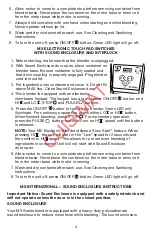 Preview for 5 page of Waring Mx series Operating Manual