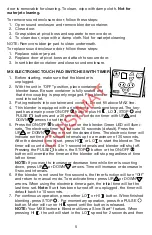 Preview for 6 page of Waring Mx series Operating Manual